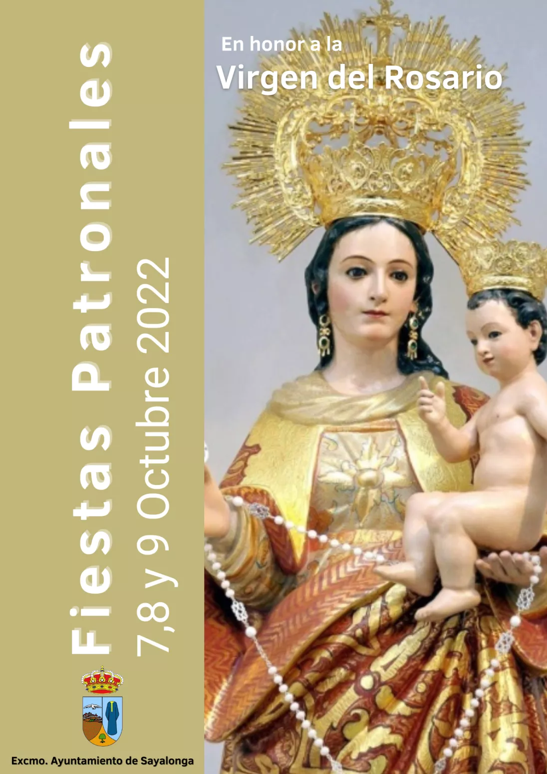 Fiestas patronales en honor de Nuestra Señora del Rosario 2022 Sayalonga